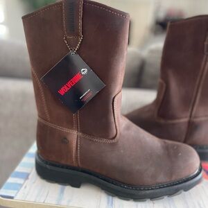 Wolverine Men's Dark Brown Leather Boots